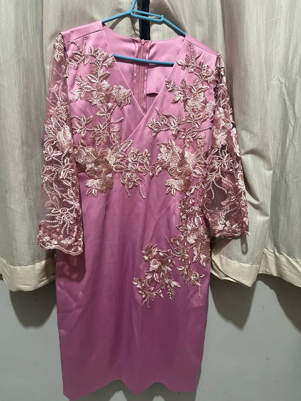 Vestido Rosa Social - Foto 2