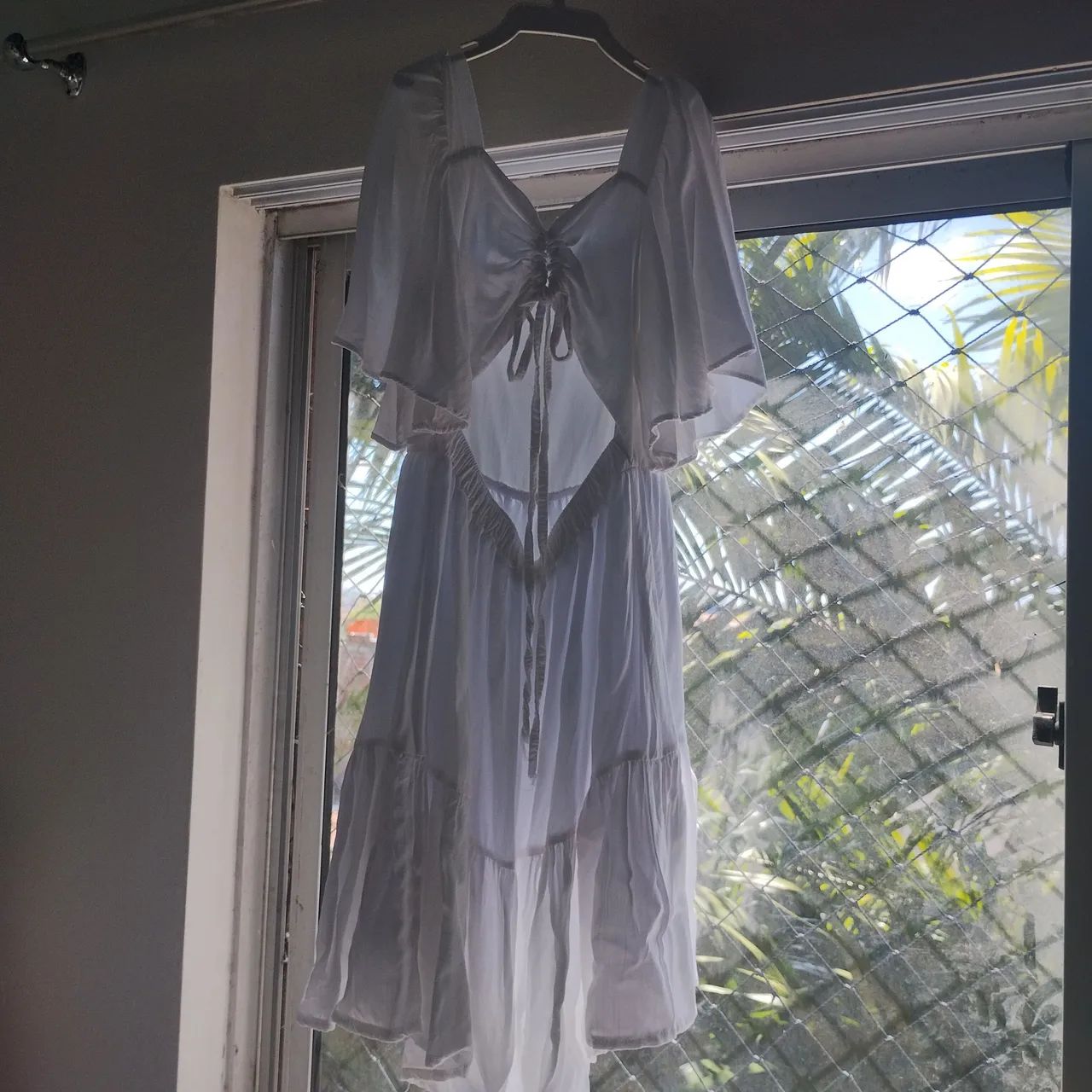 Vestido infantil branco - Foto 4