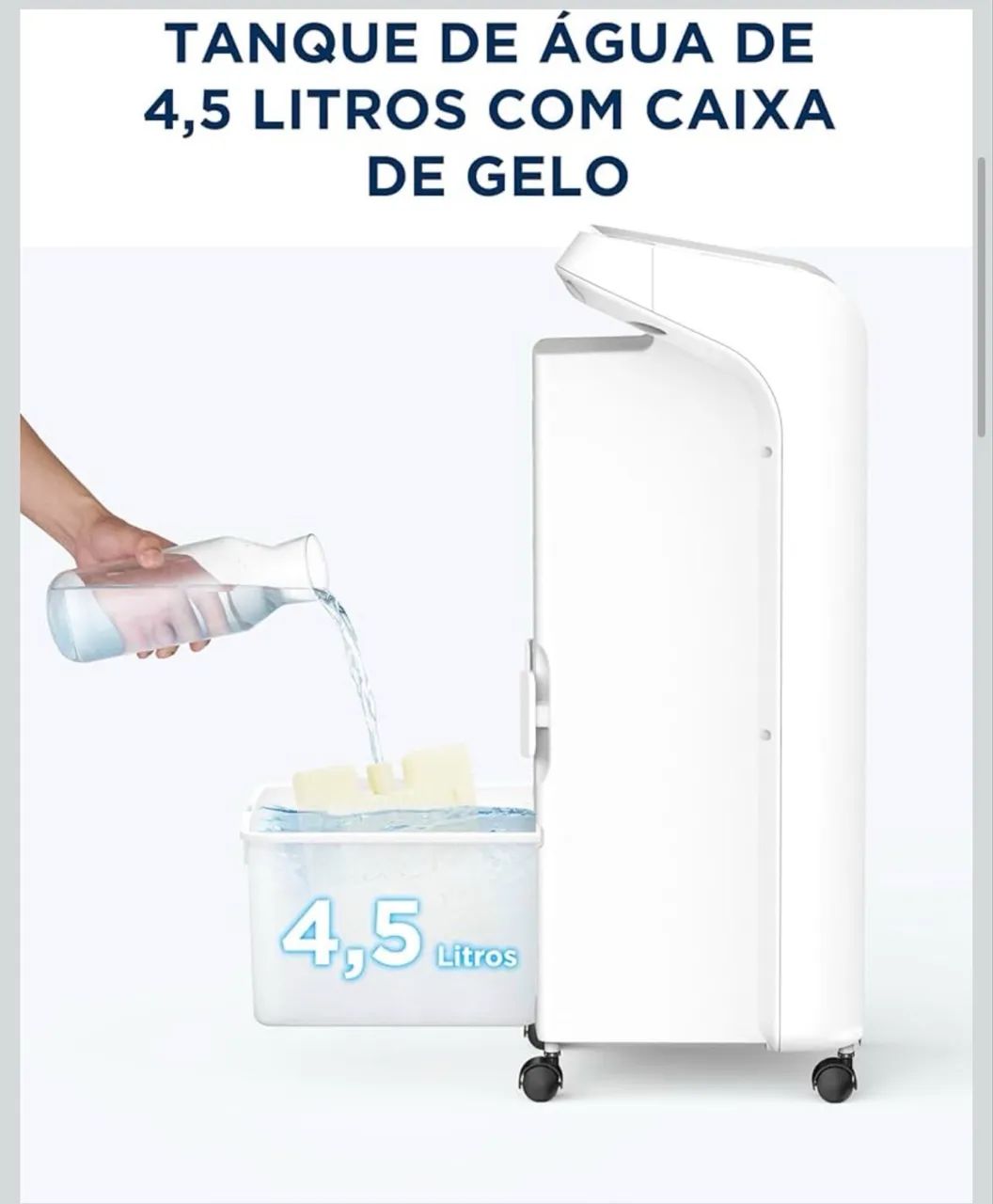 Ventilador e Climatizador de Ar Midear - AKAF2 - Foto 5