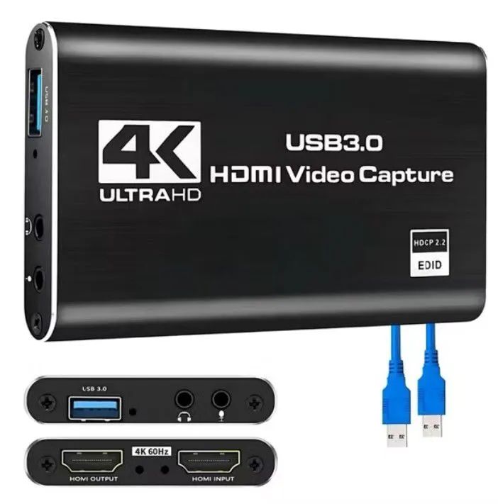 Placa captura de vídeo 4k 