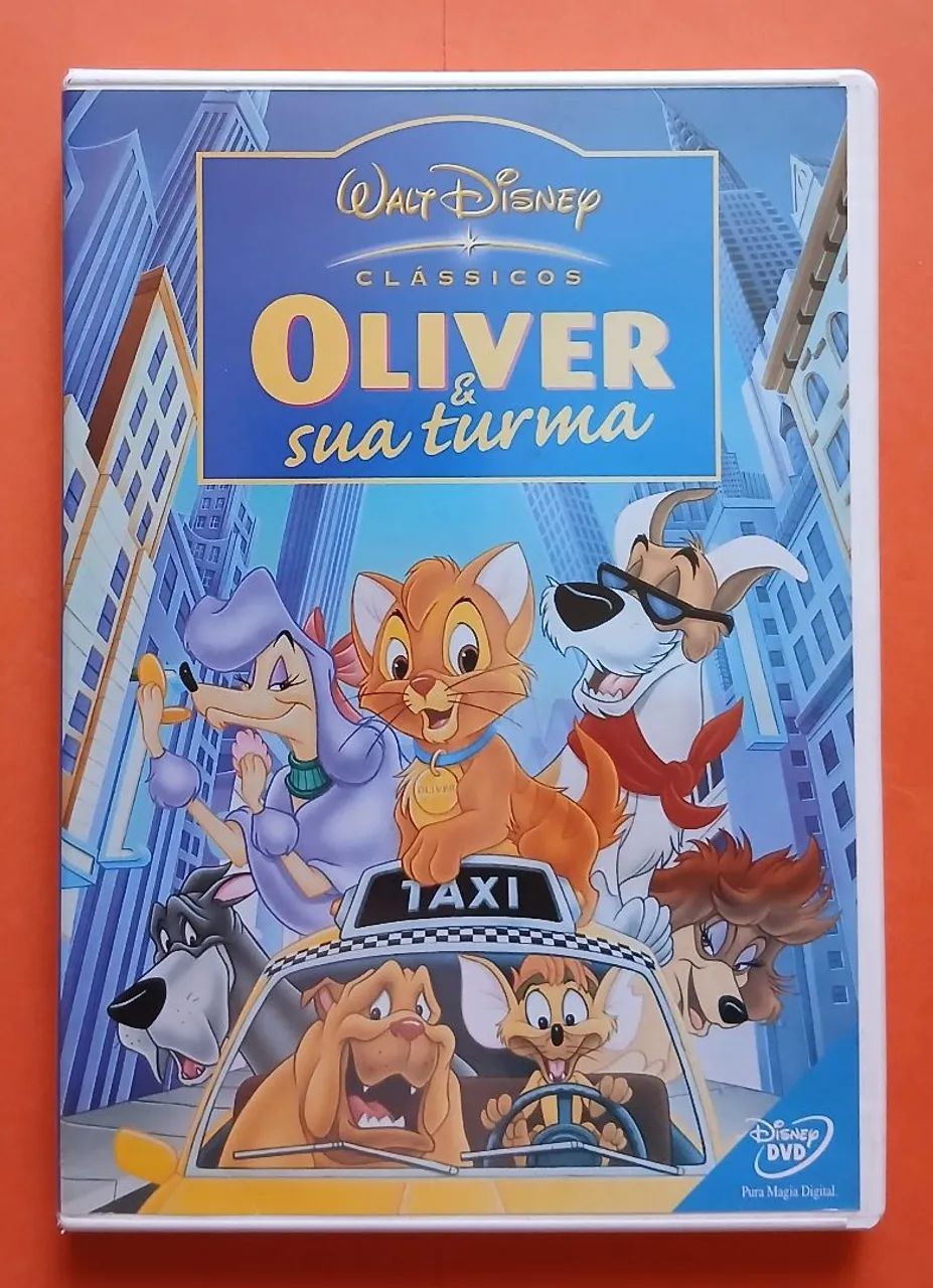Dvd Oliver e Sua Turma - Clássicos Walt Disney 