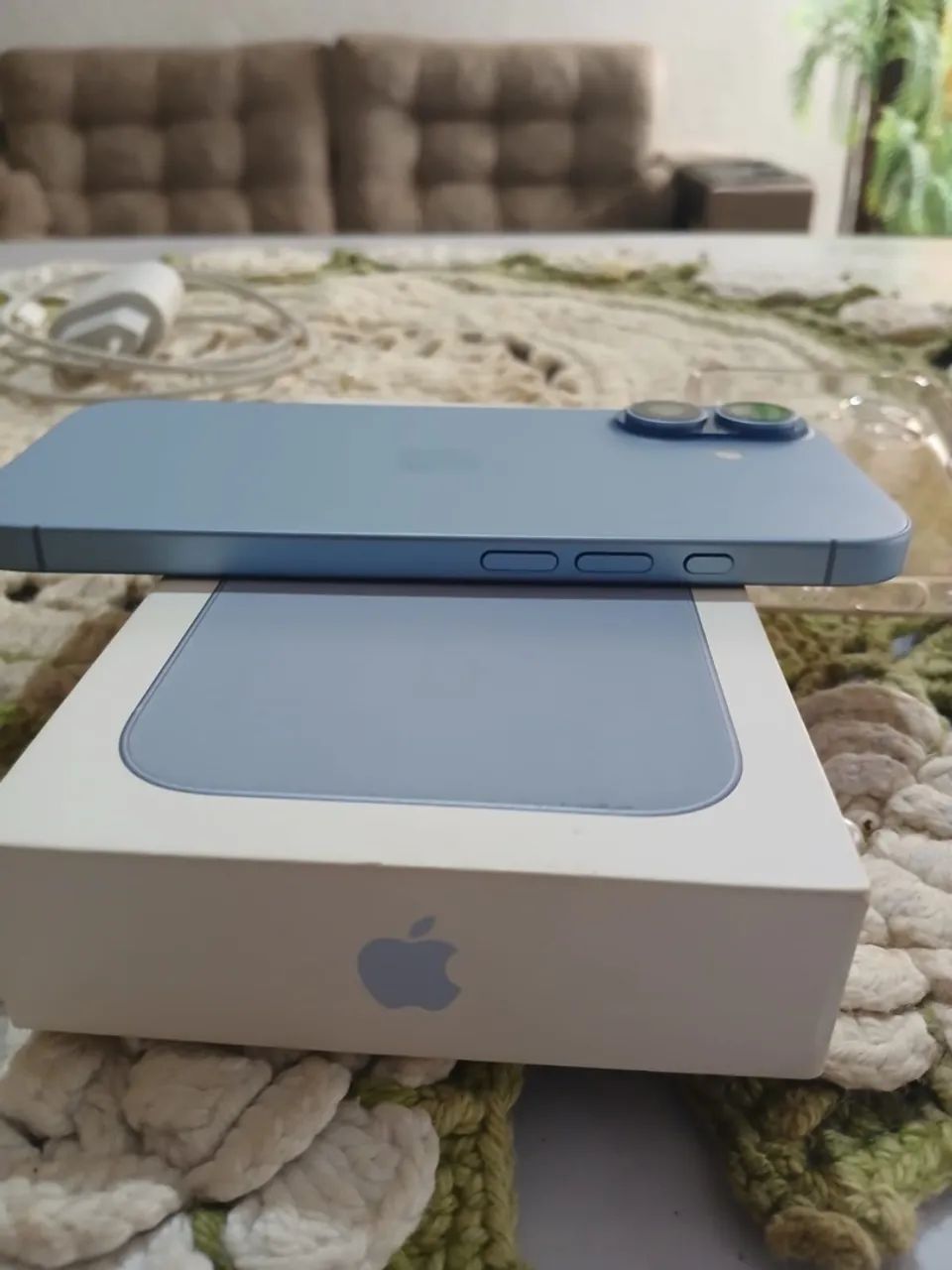 iPhone 17 256GB Azul Névoa - Impecável + Acessórios  - Foto 4