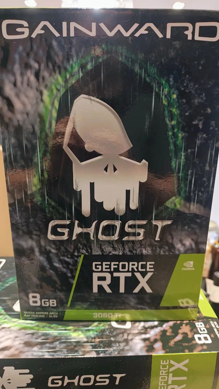 Placa de Vídeo Nvidia RTX 3060TI 8GB Gainward Ghost - Placas de