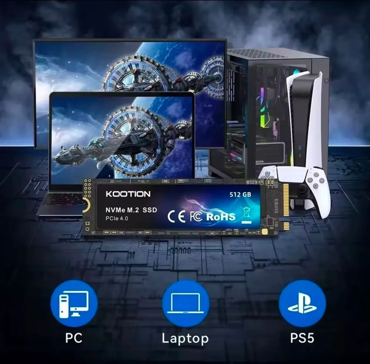 SSD Nvme 256gb Kootion - Foto 4