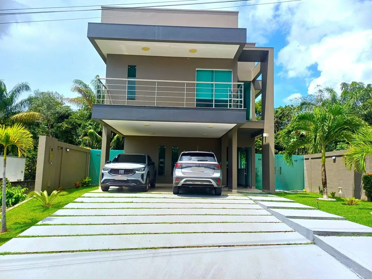 Casa duplex Sobrado mobiliada Condomínio Reserva do Parque Ponta Negra 3 Suítes Piscina Fi - Foto 3