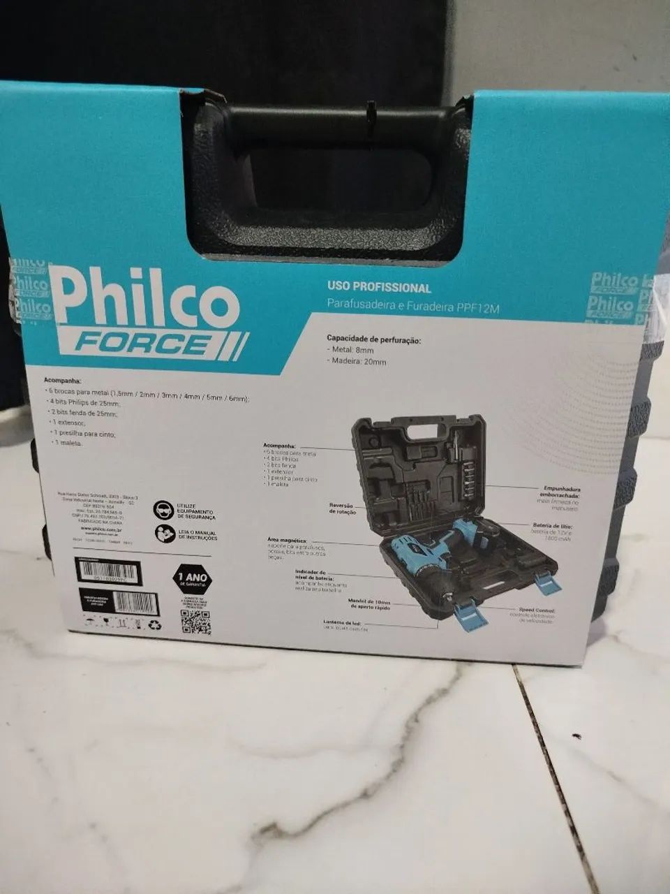 Parafusadeira e Furadeira Philco NOVA  - Foto 2