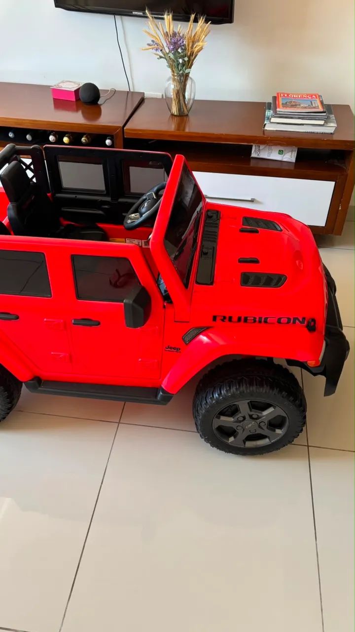 Mini Carro Elétrico Jeep Gladiator Rubicon 4x4 - Foto 4