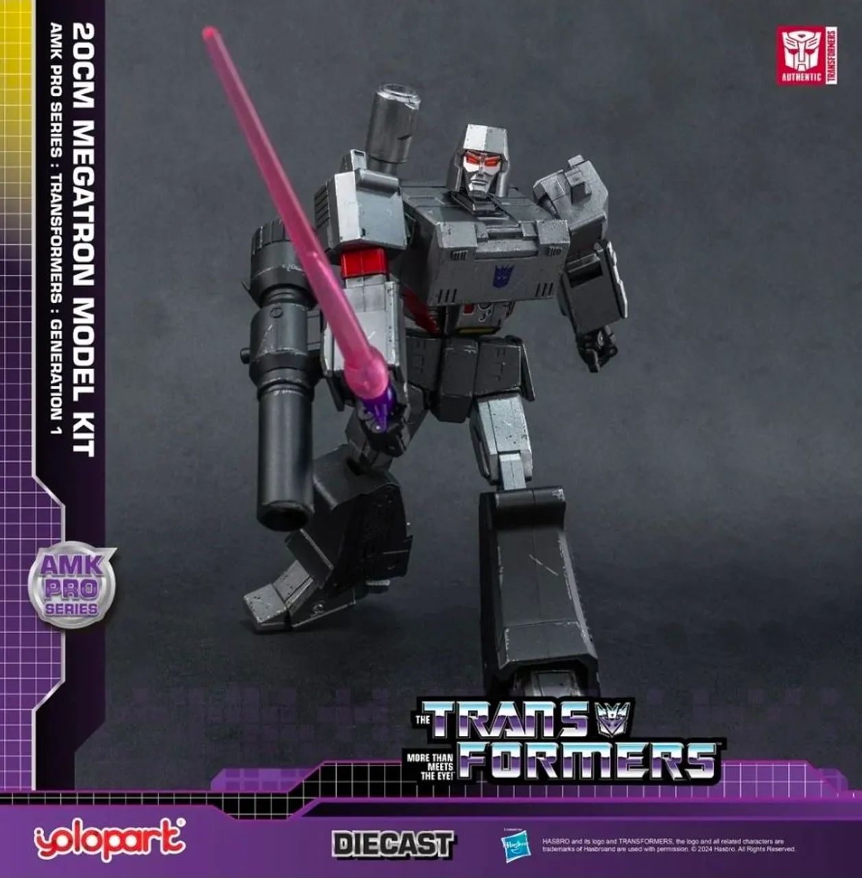 Boneco Articulado Megatron Yolopark - Foto 5