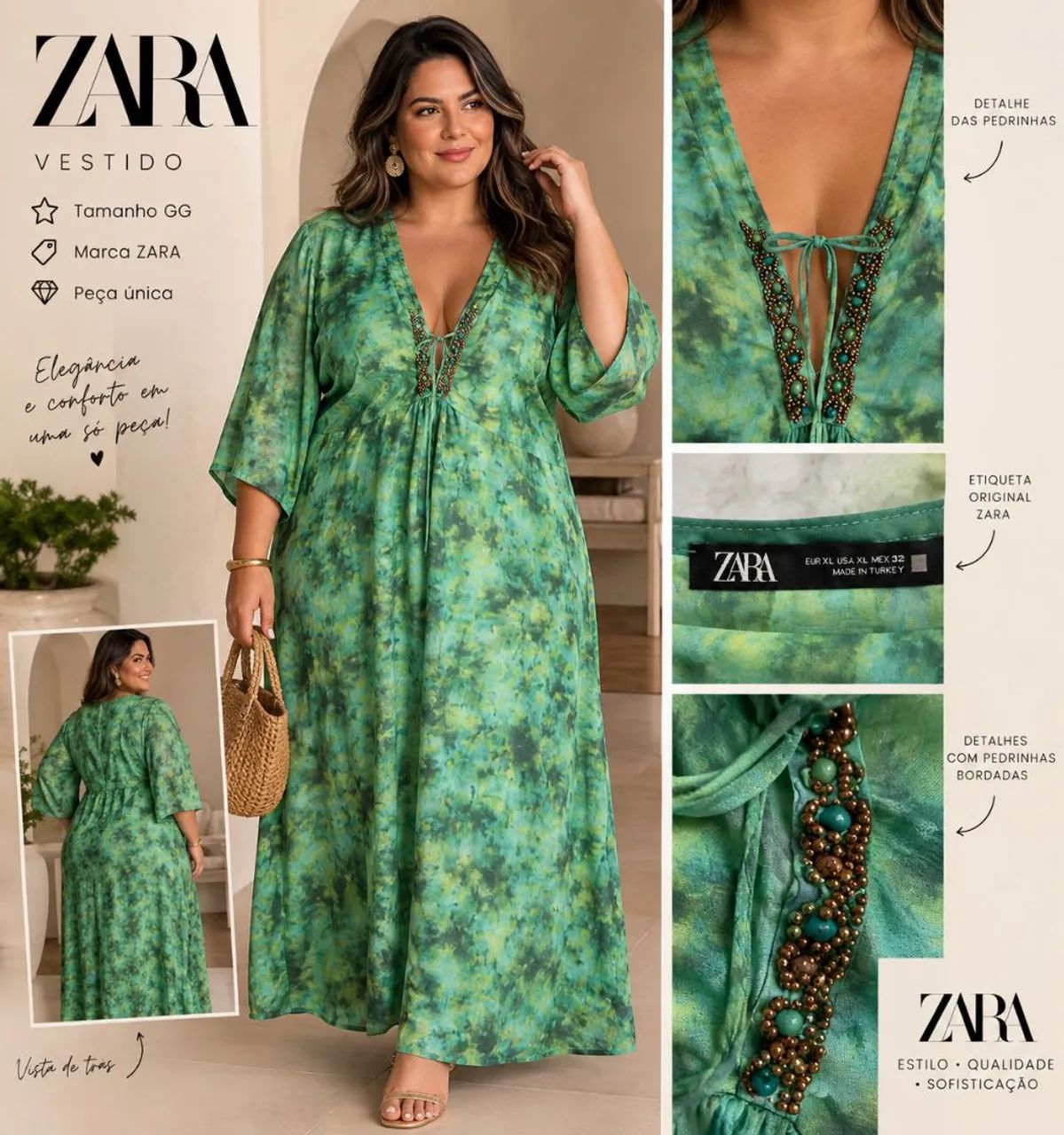 Vestido da Zara