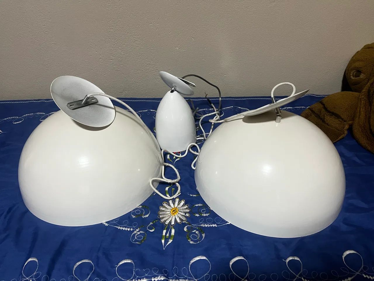 Pendentes Meia Lua Meia Esfera
