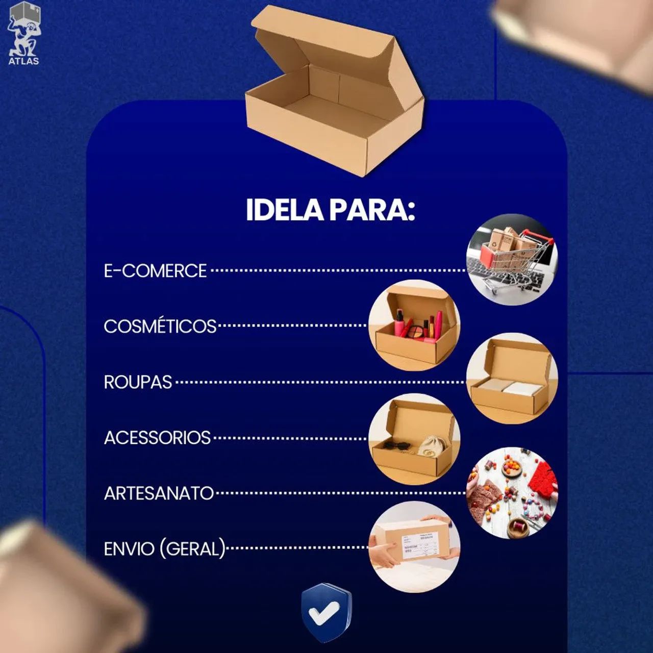 Caixa de papelão 25 UNI - Foto 5