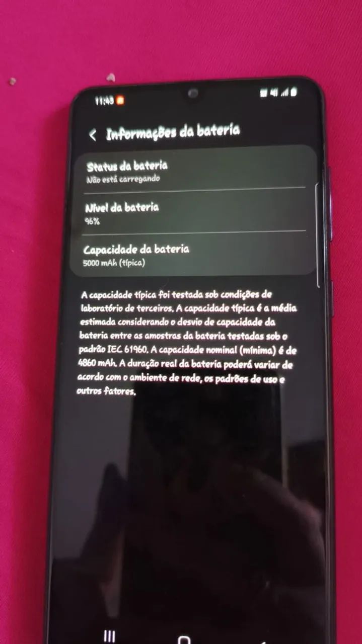 Samsung Galaxy A31 128GB- Excelente estado e barato . - Foto 2
