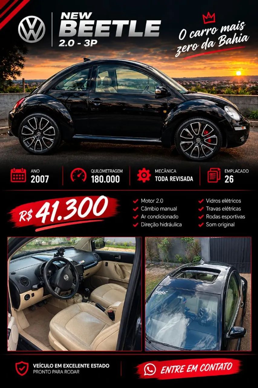 Volkswagen New Beetle 2.0 AT 2007