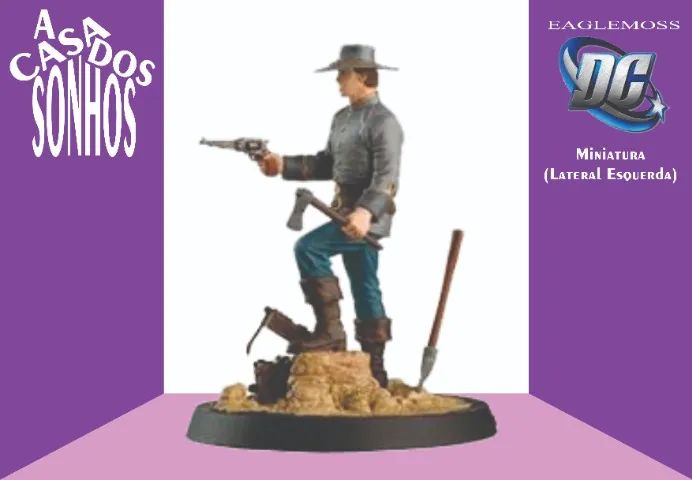 Coleçao de Miniaturas DC Eaglemoss Jonah Hex - Especial - Foto 4
