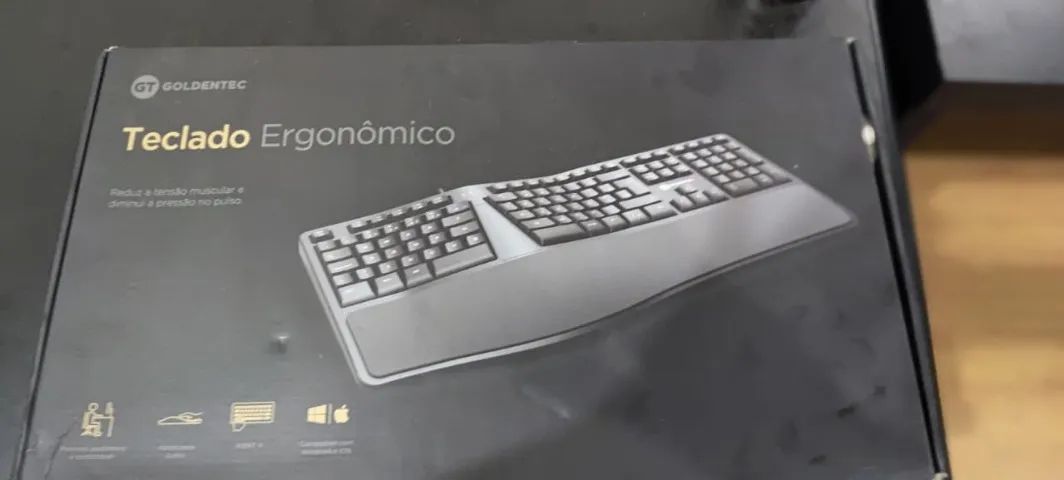 Teclado erogonomico