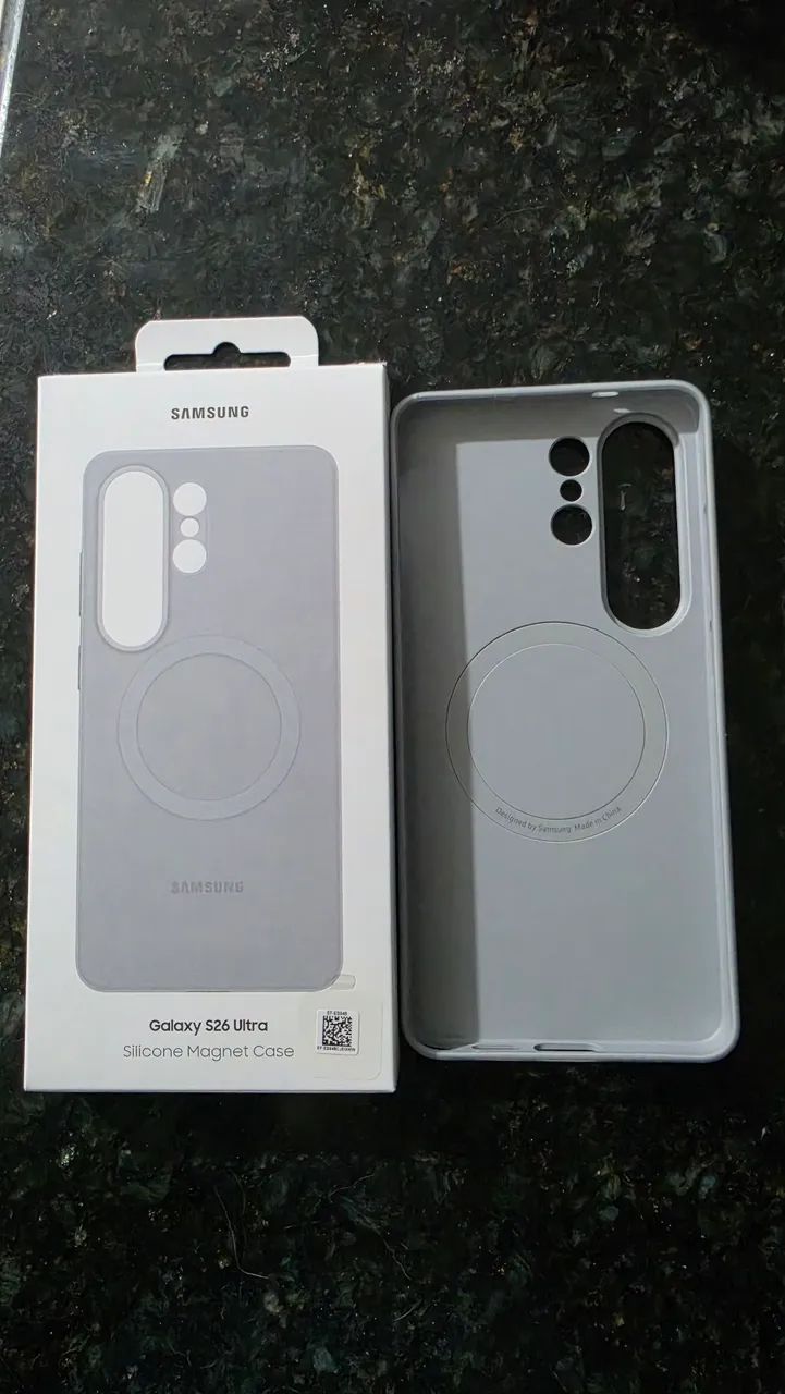 Capa Original Samsung Galaxy S26 Ultra - Silicone Magnet Case - Foto 4