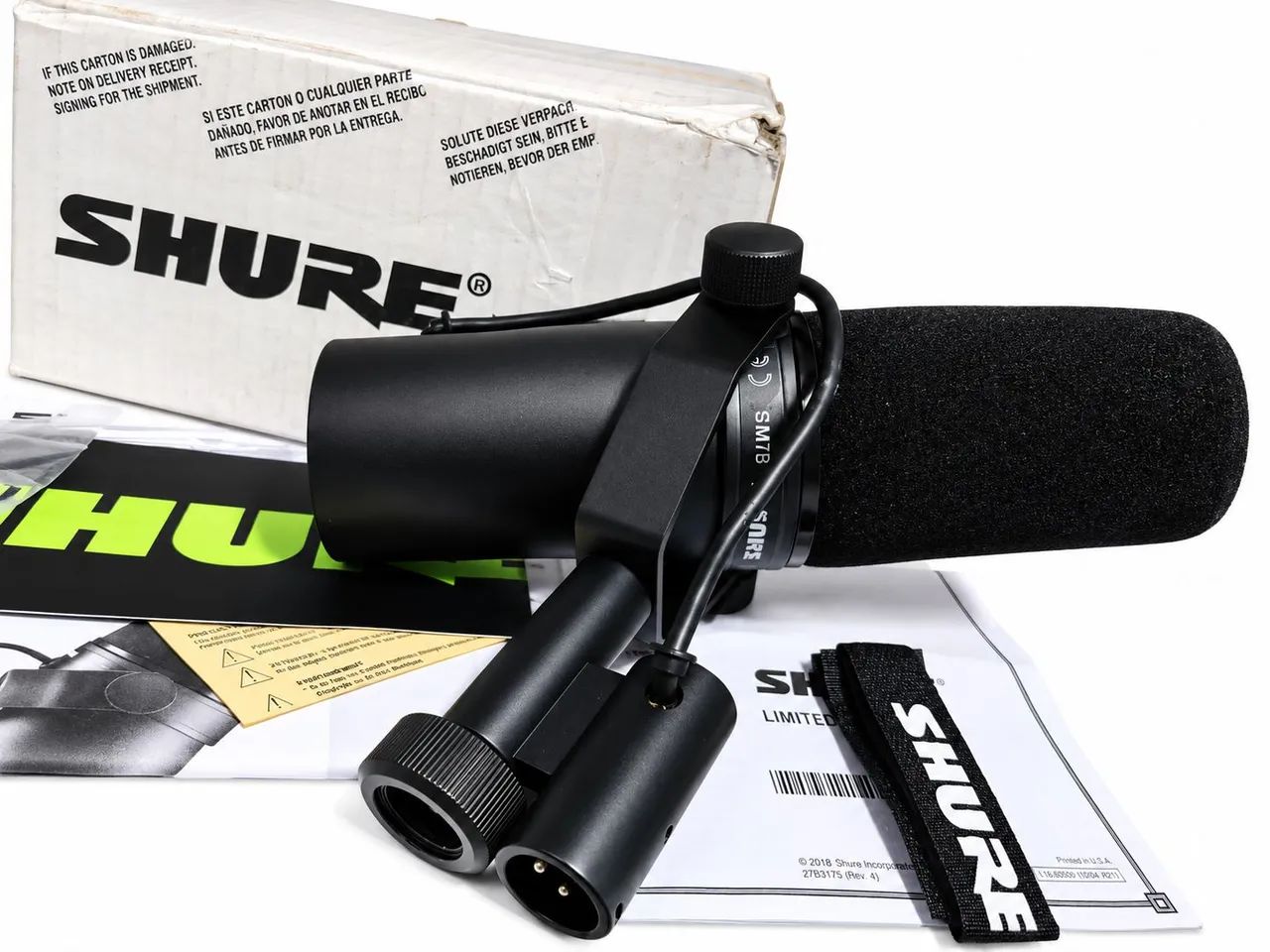 ? Microfone Shure SM7B - Profissional - Foto 2