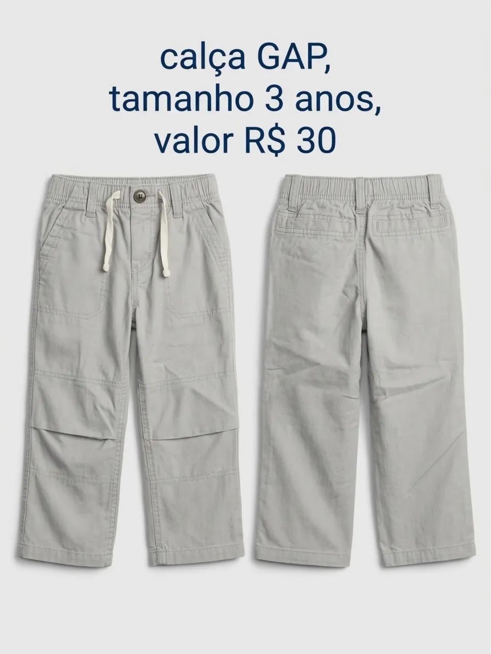 Calça Gap 3 anos