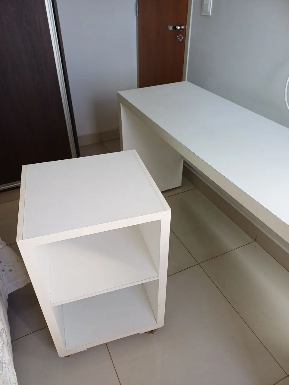 Escrivaninha/bancada com nicho auxiliar  - Foto 3