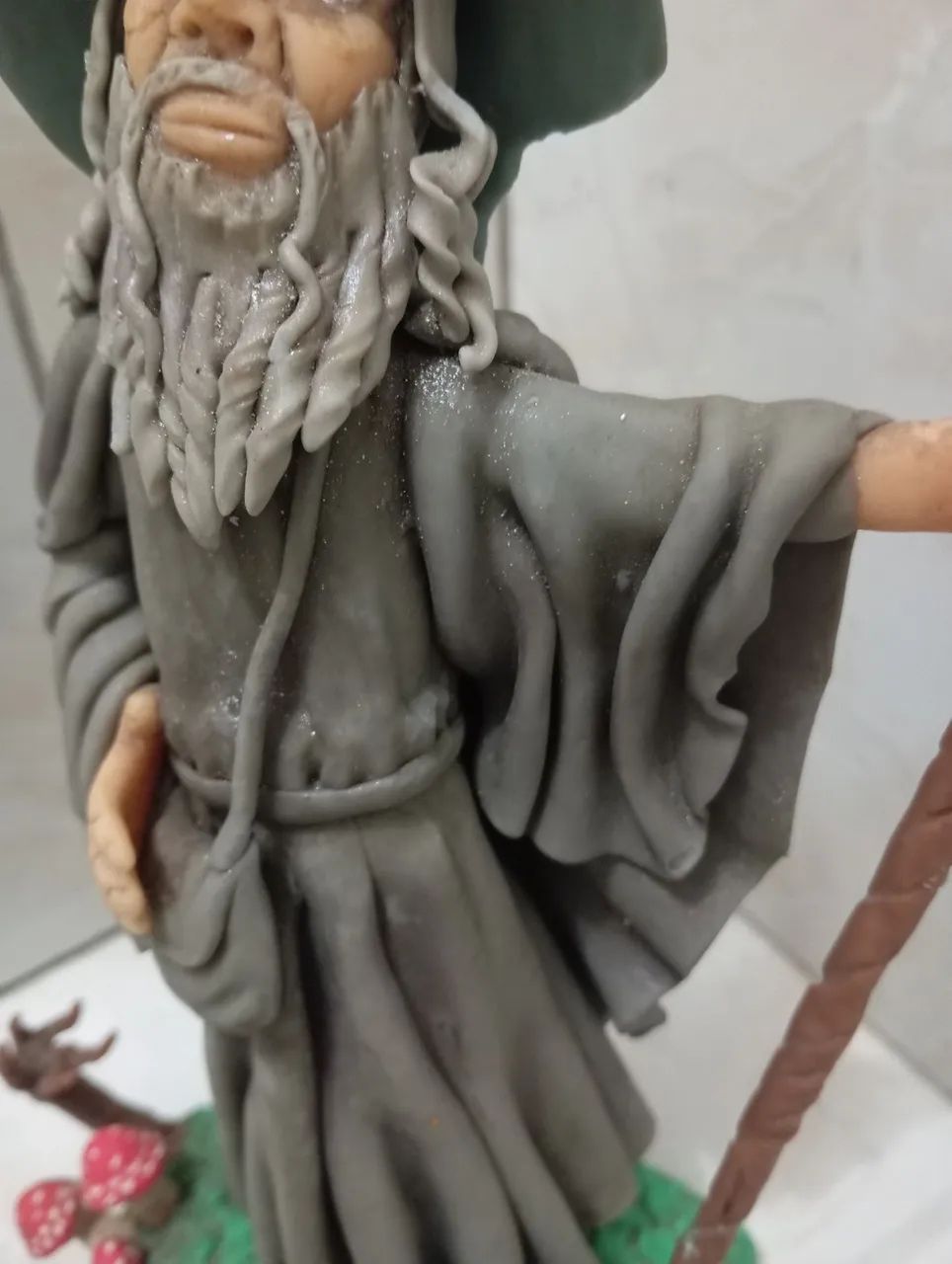 Estátua Gandalf o cinzento  - Foto 4