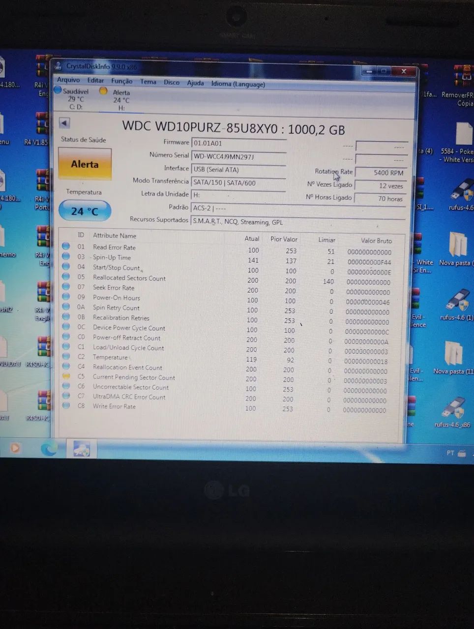 HD de 1tb c alerta p desktop  - Foto 2