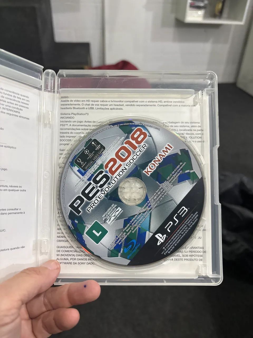 Jogo PES 2018 PS3 - Foto 2