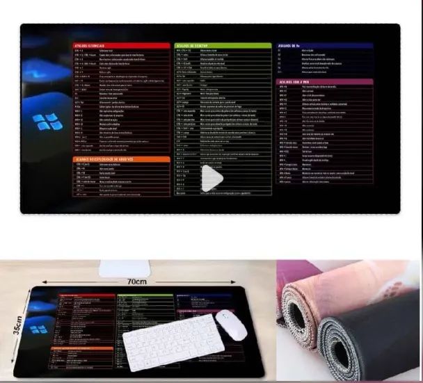 Mousepad Gamer Exbom 70x35  - Foto 3