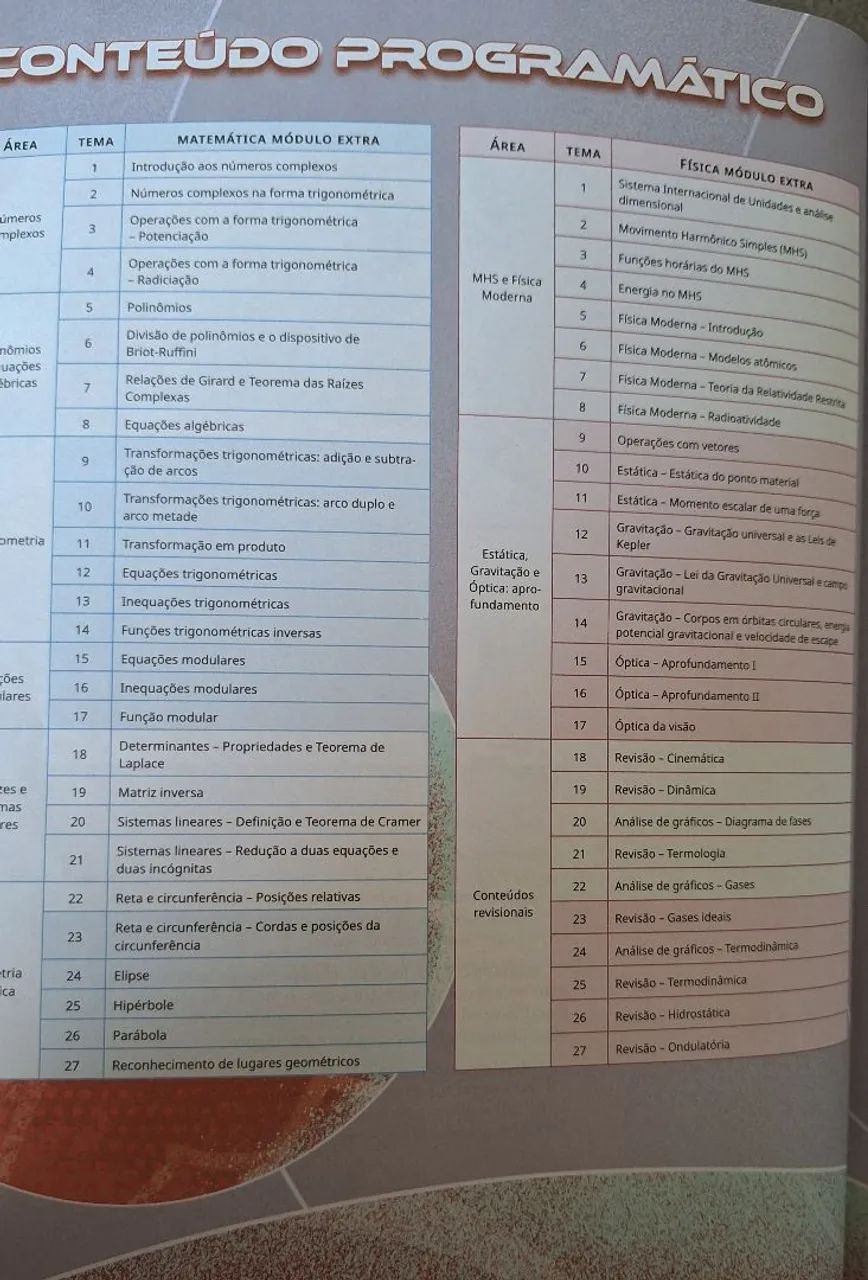 Apostilas SAS módulo extra, matemática e ciências da natureza - Foto 2