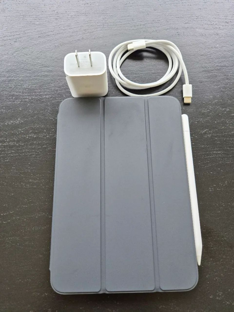 iPad Mini 7 (128GB - Preto) + Apple Pencil + Case - Foto 4