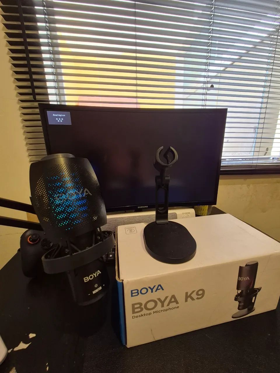 Microfone condensador Boya K9  - Foto 4