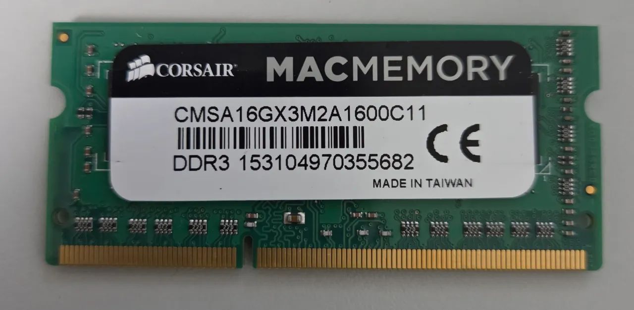 16gb ddr3 macbook ou laptop