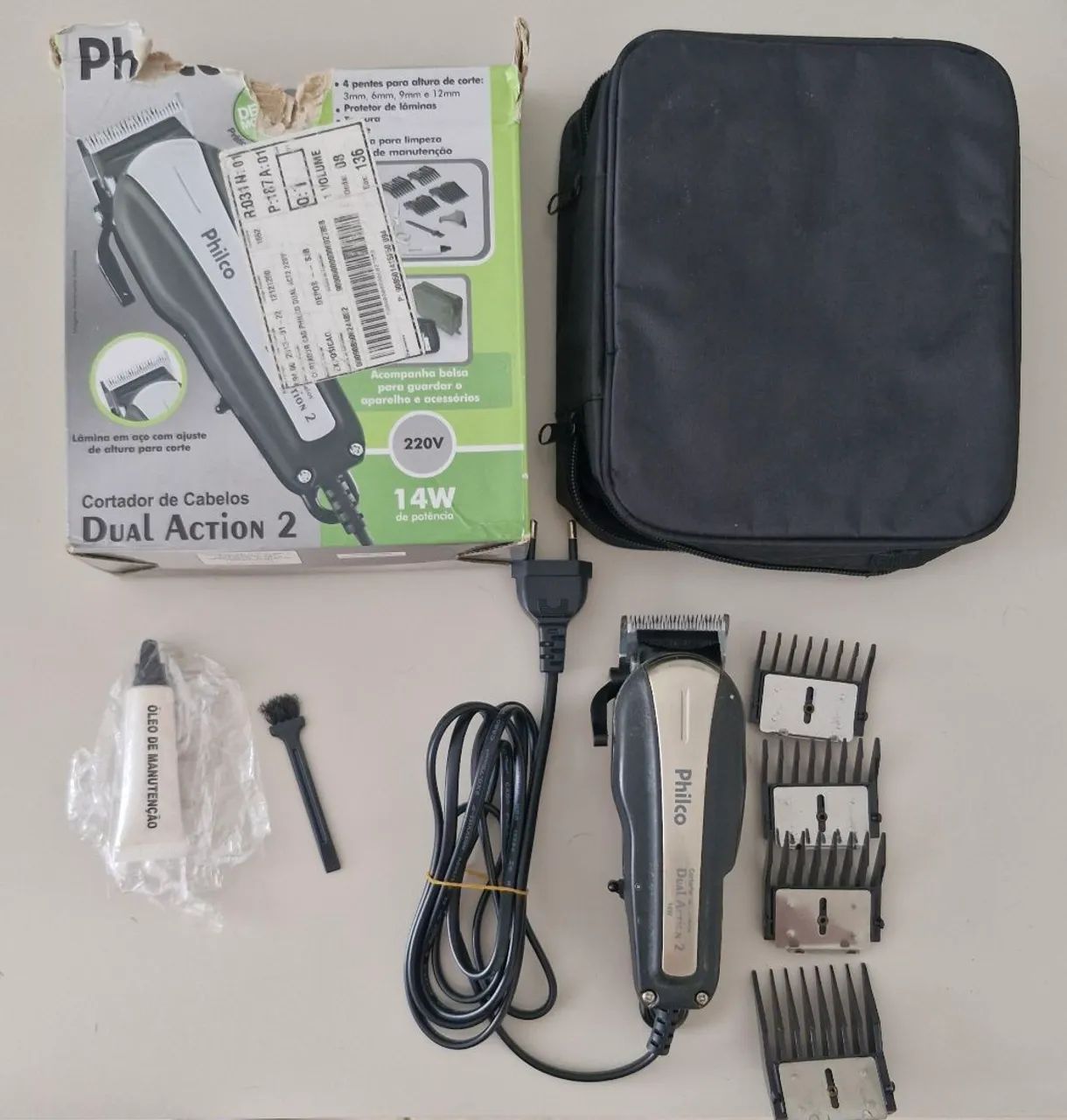 Máquina de cortar cabelo Philco 220V - Foto 2
