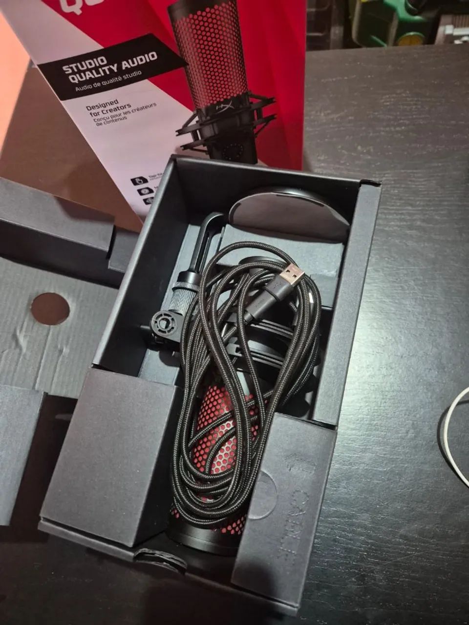 Microfone condensador USB - Foto 2