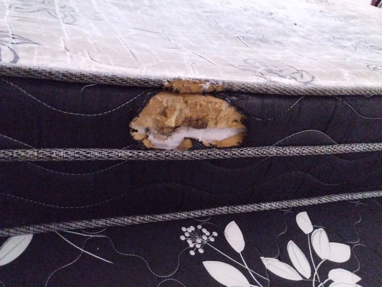 DOANDO CAMA+COLCHÃO DE CASAL  - Foto 4