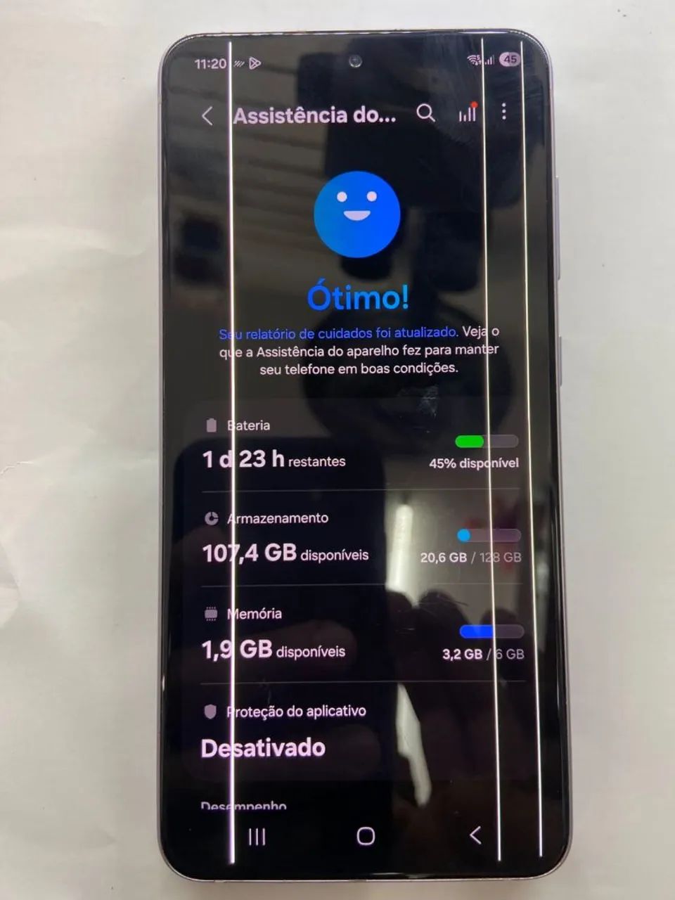 Samsung S21 fe  5G 128 GB memória  - Foto 2
