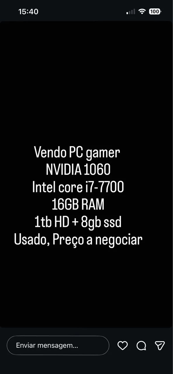 Pc bom para venda