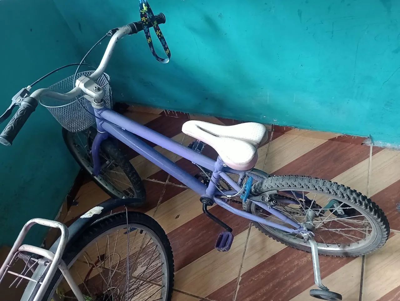 Bicicleta roxa aro 16 - Foto 2