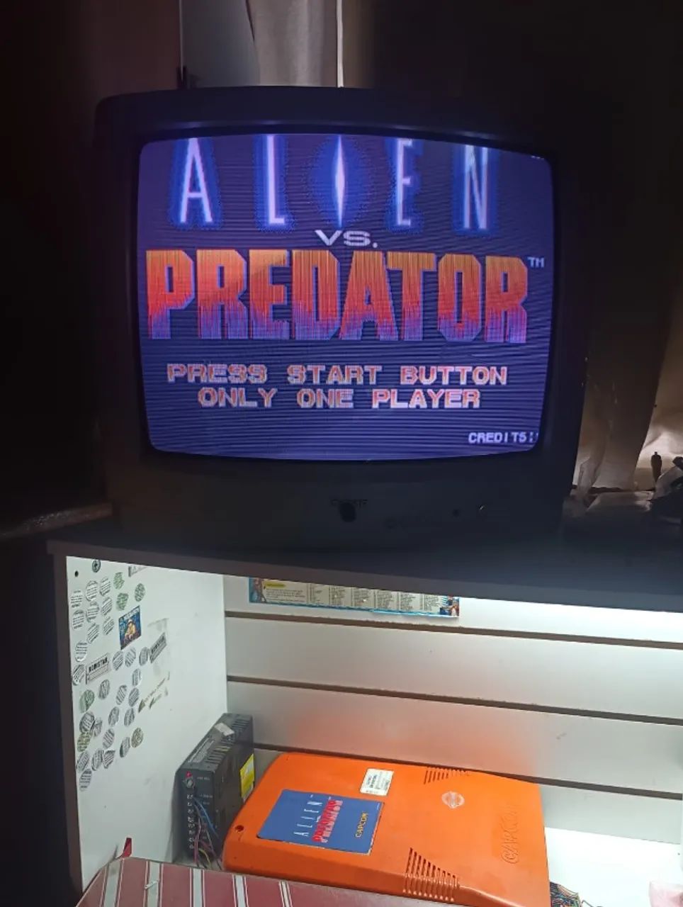  Placa Cps2 Capcom fliperama  Alien Vs Predator Conversão