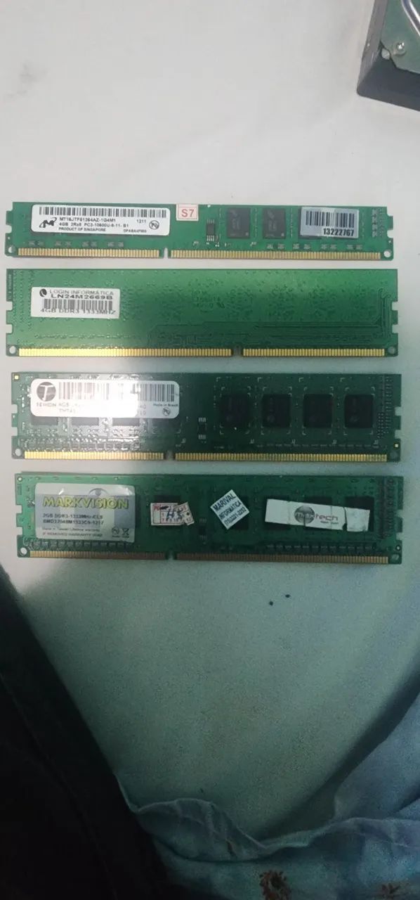 Memoria ddr3 4 giga - Memória RAM - Cidade Nova, Feira de Santana
