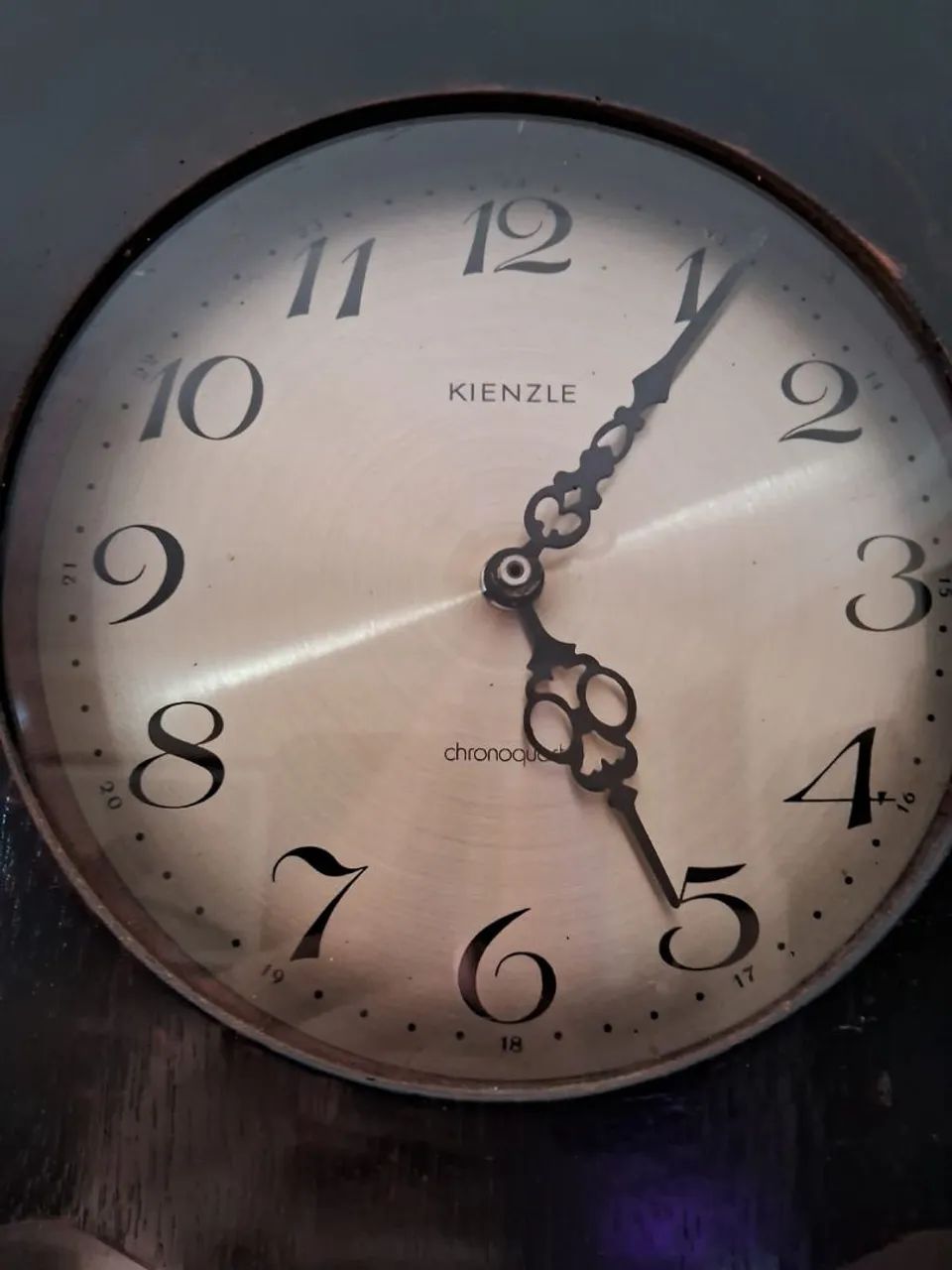Relógio antigo de parede Kienzle  - Foto 4