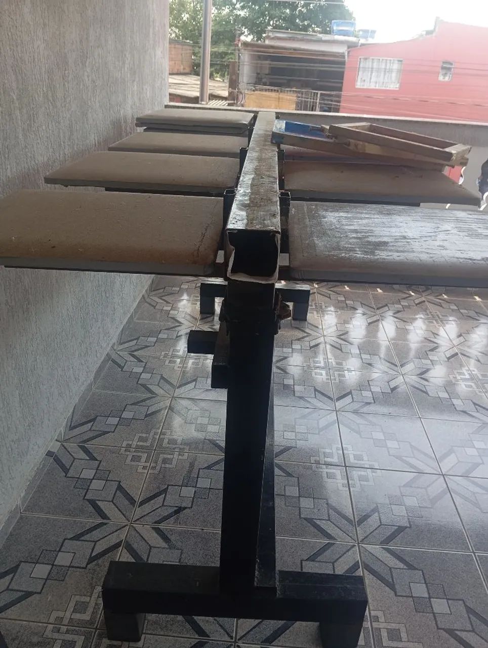 Mesa de estamparia com berços e telas - Foto 2