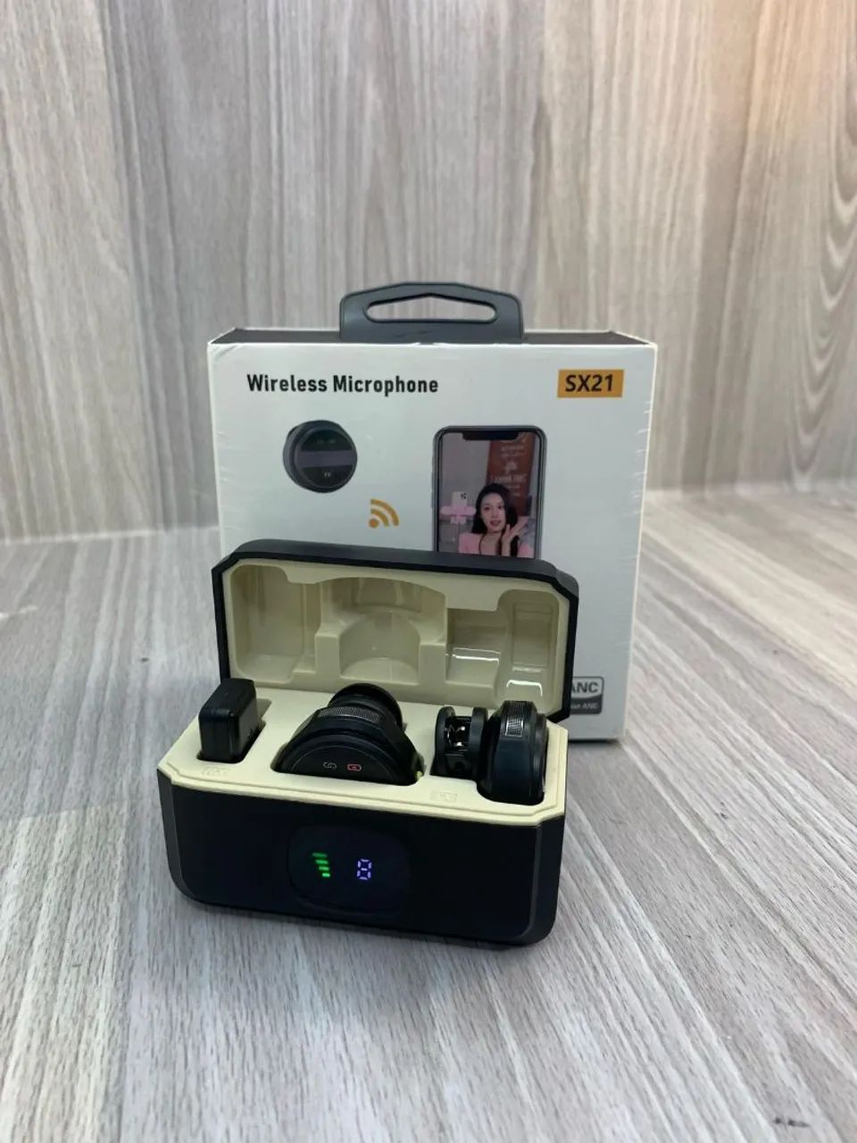 Microfone de lapela wireless  - Foto 2