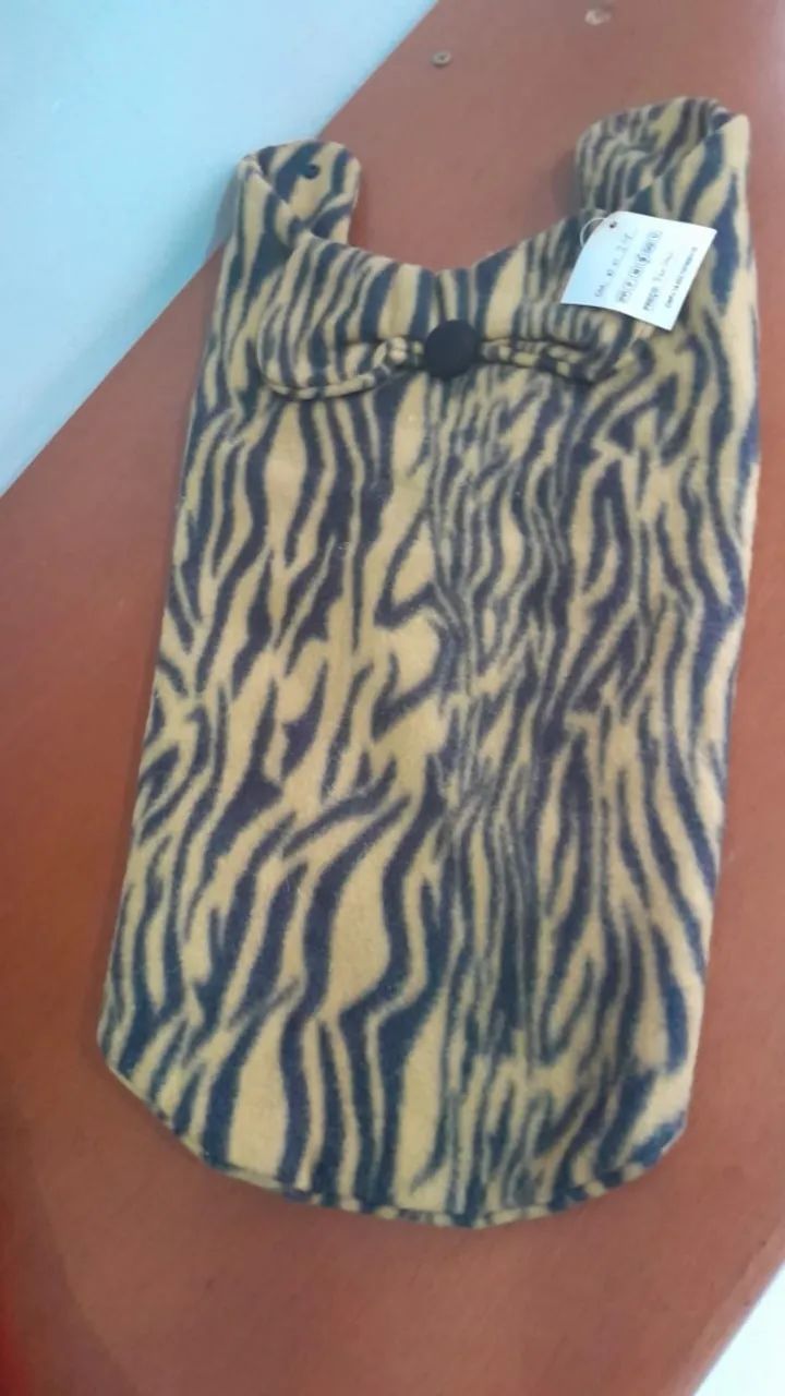 Roupa Para Cachorro Tam 22 Casaco Vestidos Pet 3 Peças - Foto 4