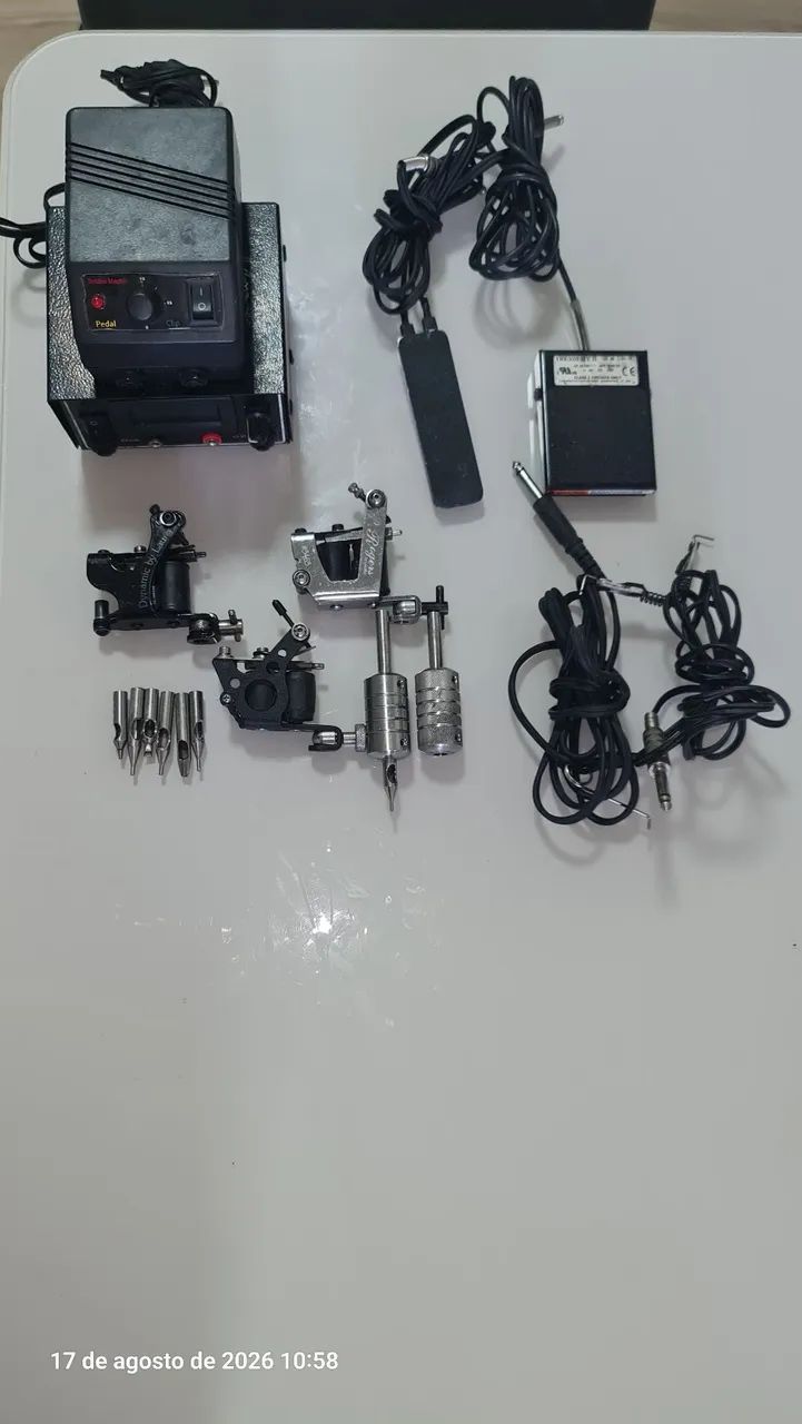 Kit de tatuagem. - Foto 3