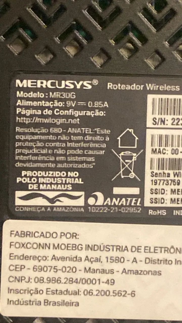Roteador Mercusys MR30G - Foto 2