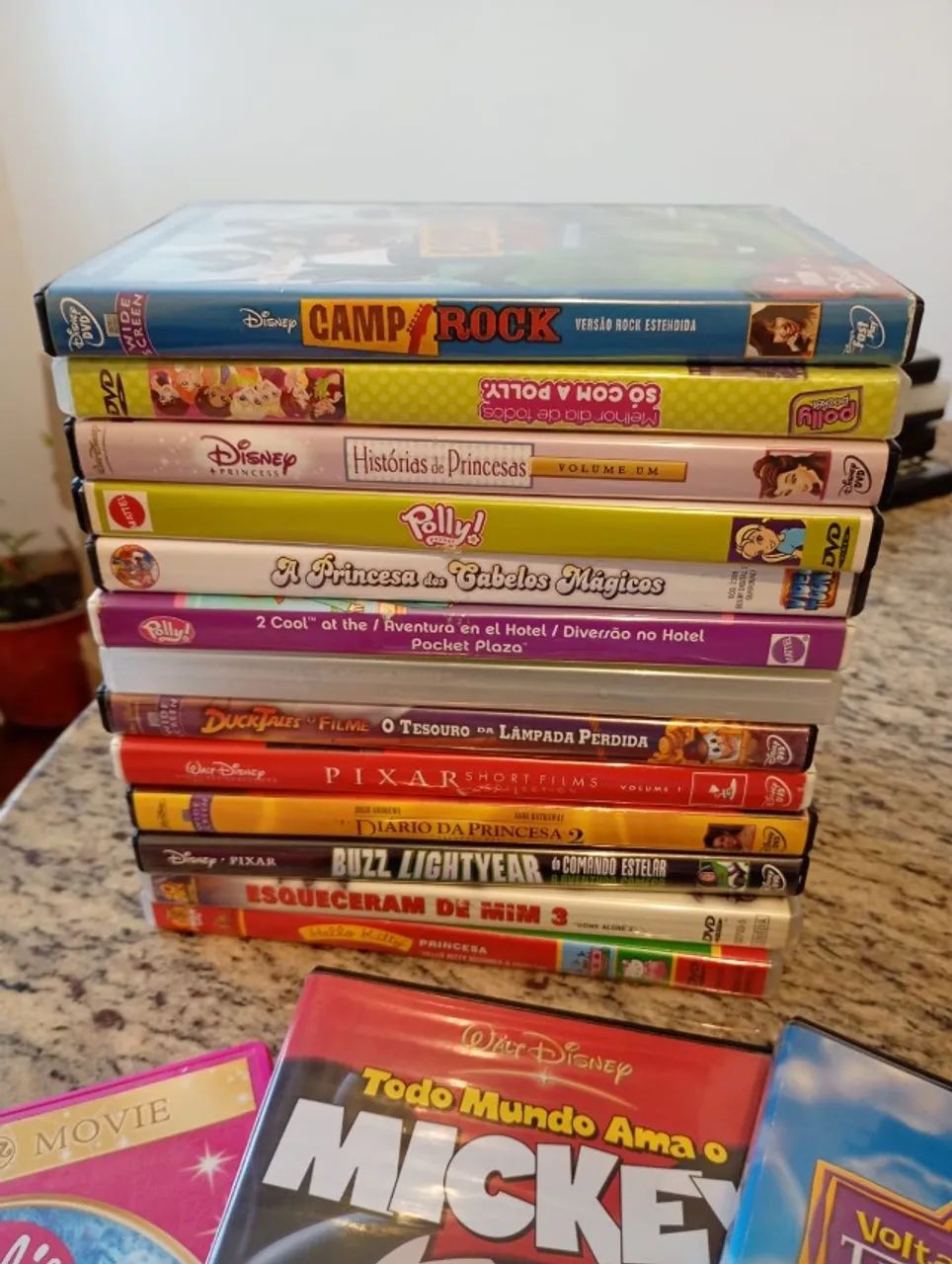 Pacote de DVDs Infantis
