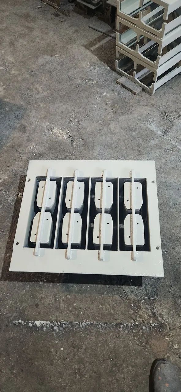 Formas de blocos de concreto 