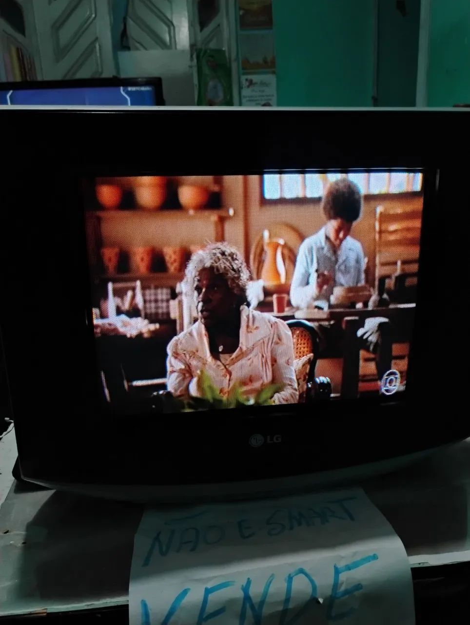 TELEVISÃO DE TUBO 14  LG COM CONVERSOR E CONTROLE FUNCIONANDO  - Foto 3