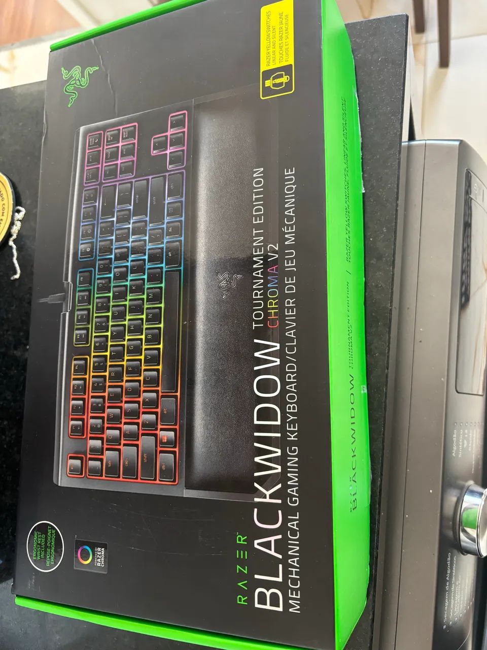 Razer Blackwidow Te Chroma V2 - Usado - Foto 3