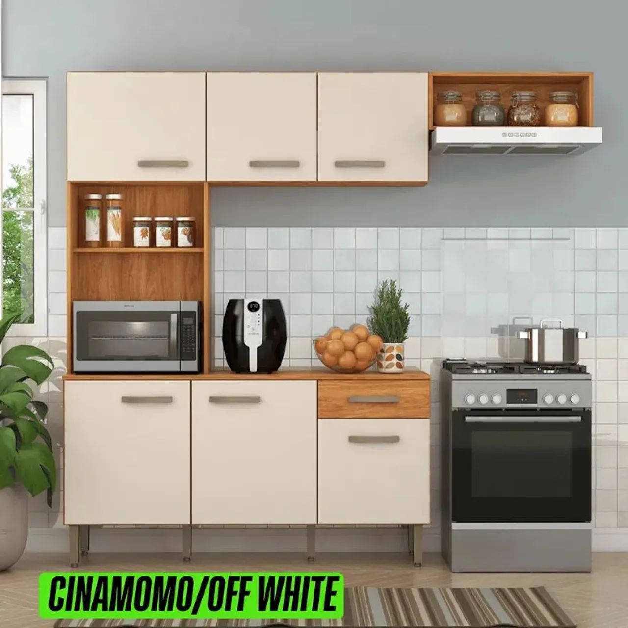 Cozinha compacta completa nova na caixa 